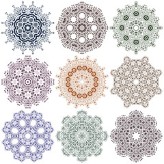 Color mandalas