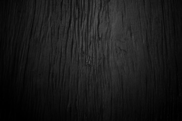 Black wooden texture background blank for design