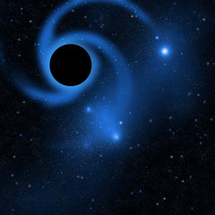 Fototapeta na wymiar ブラックホール