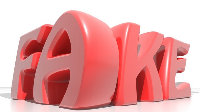 FAKE red