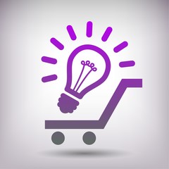 Pictograph of light bulb