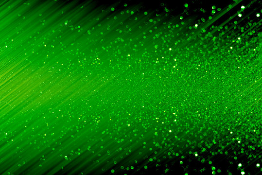 Green Black Glitter Texture Abstract Motion Blur Background