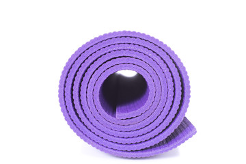 Yoga Mat and on white background