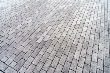 Paving stones / many rectangular paving stones