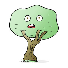 cartoon tree