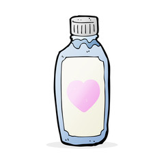 cartoon love potion