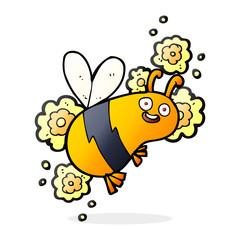 cartoon bee
