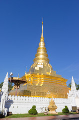 Fototapeta premium Phra That Chae Haeng Temple in Nan Province, Thailand