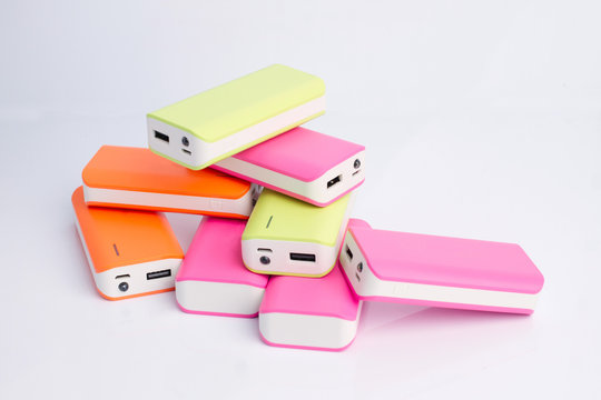 Group of power bank for mobile phones