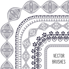 Ethnic brush collection