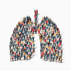  people  lungs  medicine crowd