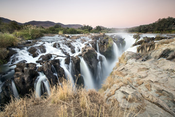 Fototapeta premium Epupa falls on the border of Namibia and Angola