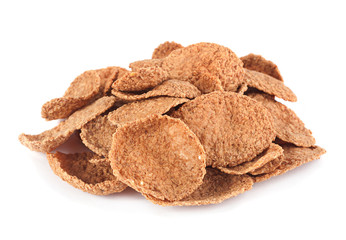 Buckwheat-wheat flakes snack