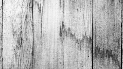 close up of old wood planks texture in black and white