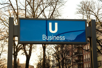 Schild 71 - Business