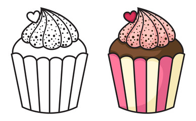 cupcake vector