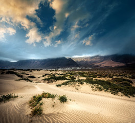 desert mountain landscape