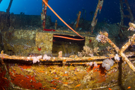 Glassboat wreck