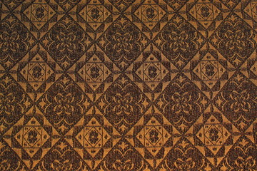 background batik brown and gold