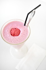 Strawberry milkshake