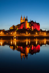 Fototapeta premium Meißen bei Nacht