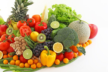 新鮮な野菜と果物