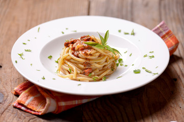 spaghetti con i ricci