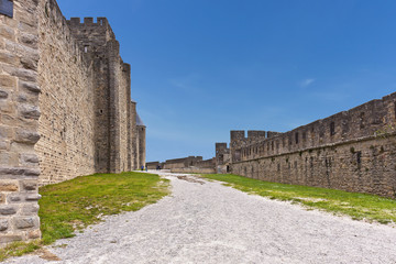 Carcassonne - Festungsmauer