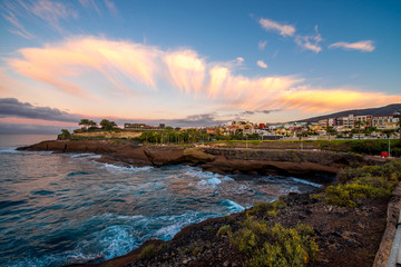 Obraz premium Los Christianos coastline