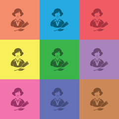 vector icon of International Women's Day