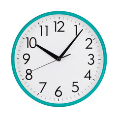 Five minutes past ten