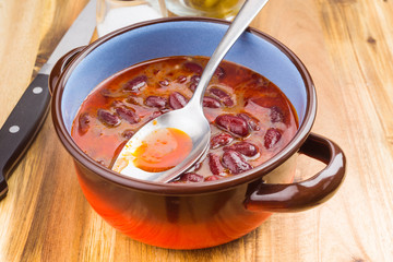 homemade red bean casserole
