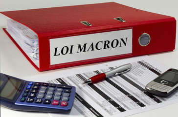 Classeur Loi Macron