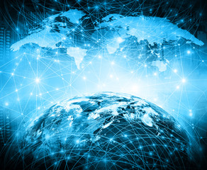 Best Internet Concept of global business from concepts series. Elements of this image furnished by NASA