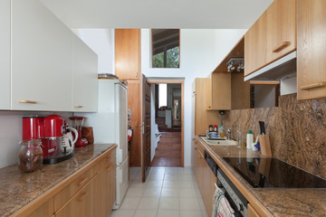 domestic kitchen of a house