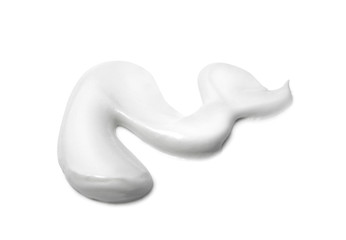 Cosmetic cream isolated on white 