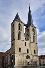 Fototapeta na wymiar St. Martini Kirche in Halberstadt