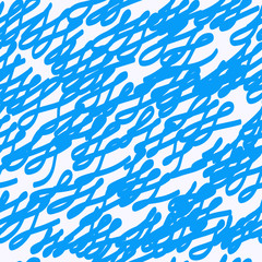 Vector seamless wallpaper pattern background. Hand drawn abstrac