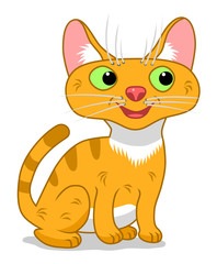 Cartoon cat