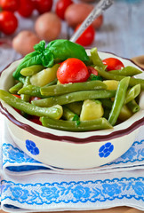 New Potato And Green Bean Salad Wish Balsamic Vinaigrette