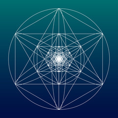 Sacred geometry symbol or element
