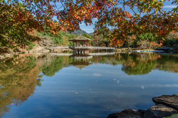 奈良公園　浮見堂 