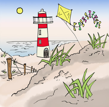 Strand vakantie in Nederland