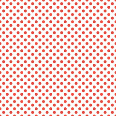 Polka dot red pattern