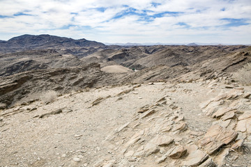 Fototapeta na wymiar Landscape around the Kuiseb Canyon.