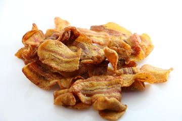 Banana chips snack