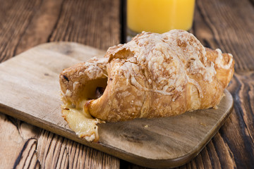 Fresh baked Ham and Cheese Croissant