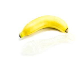 banana and used condom