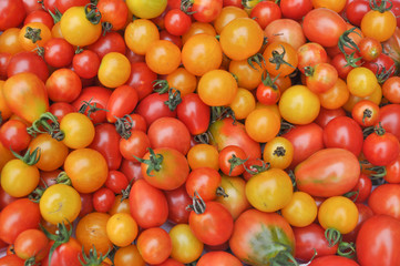 Cherry tomato vegetables