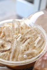 Iced coffee